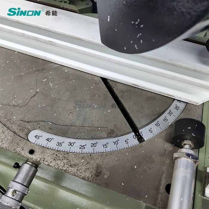 DOUBLE MITRE SAW MACHINE